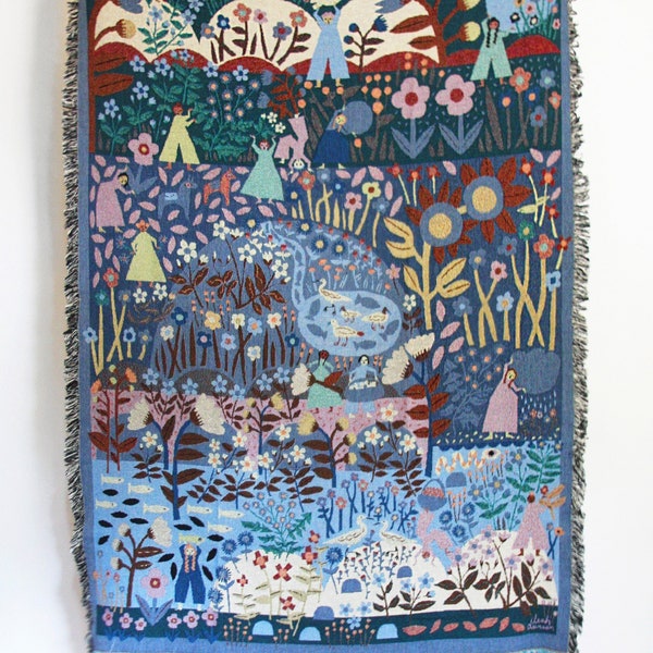 Nature Keepers Blanket Tapestry