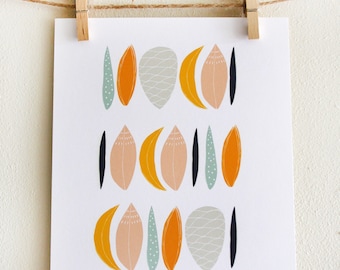 Agave Leaves Print