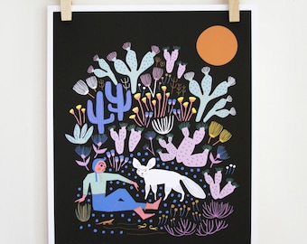 Fox Tamer Print