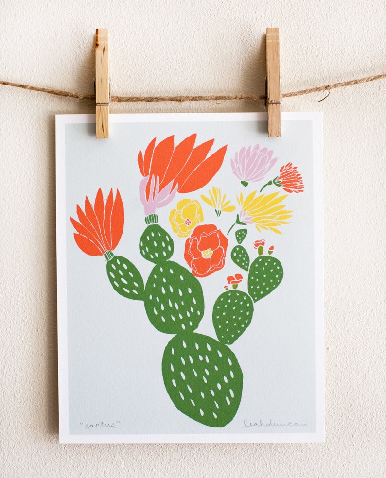 Cactus Print image 1