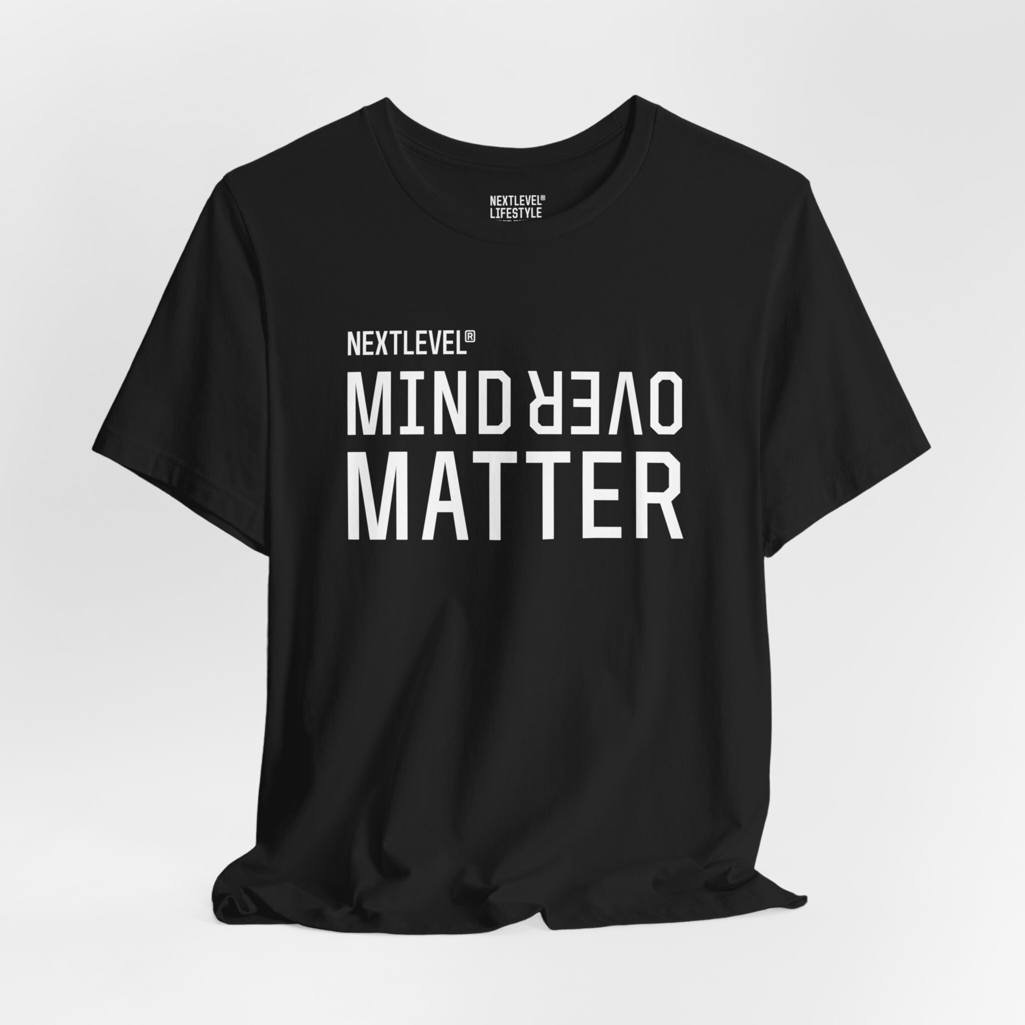 Minimalist Woman Shirt Mind Over Matter T-shirt Self-expression Tee ...