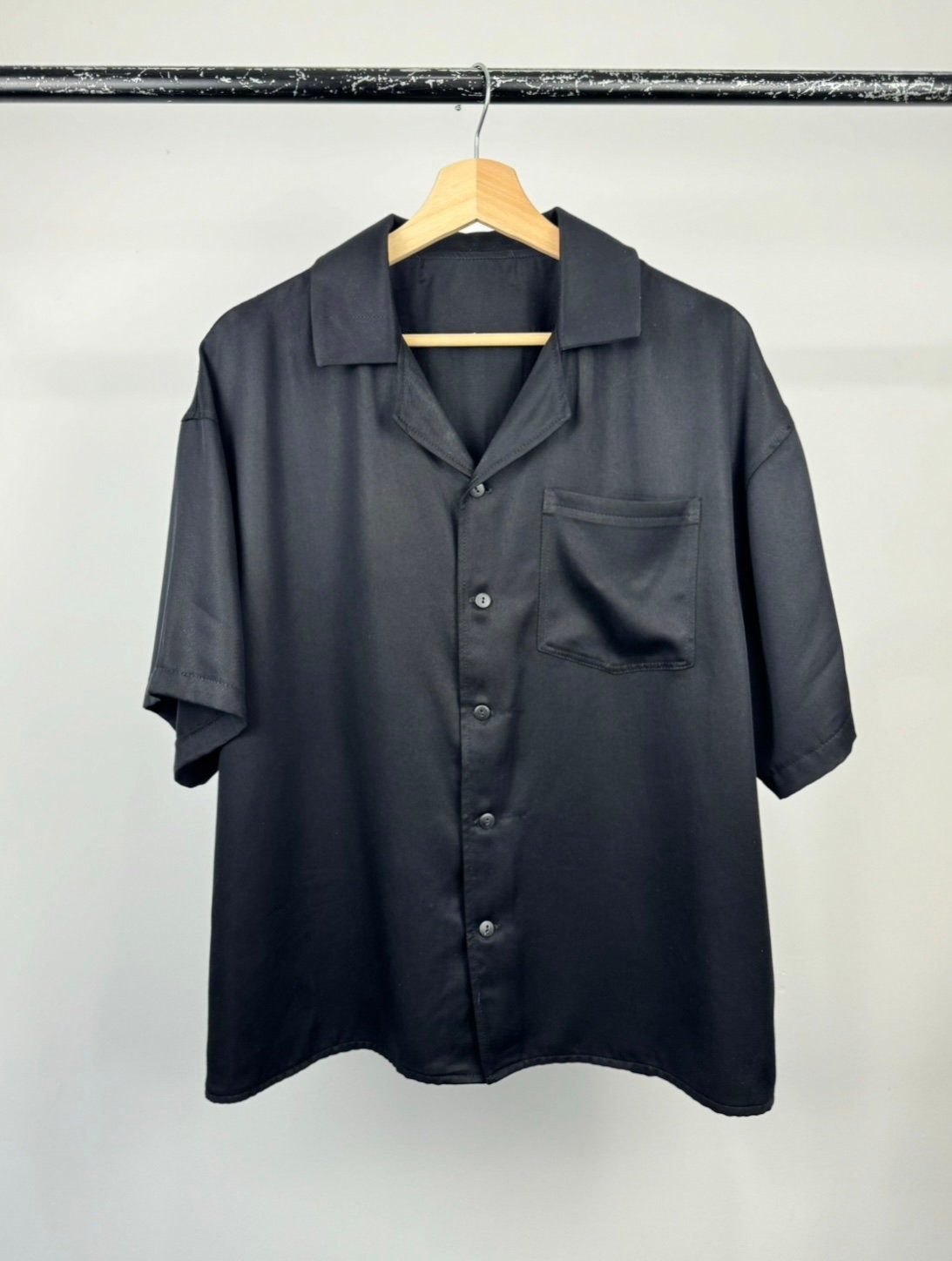 SHIFT.G ♥ Check Pattern Cloud Shirts /追跡付 an/アン】チェック柄/ ストレッチツイード/ フロントボタン
