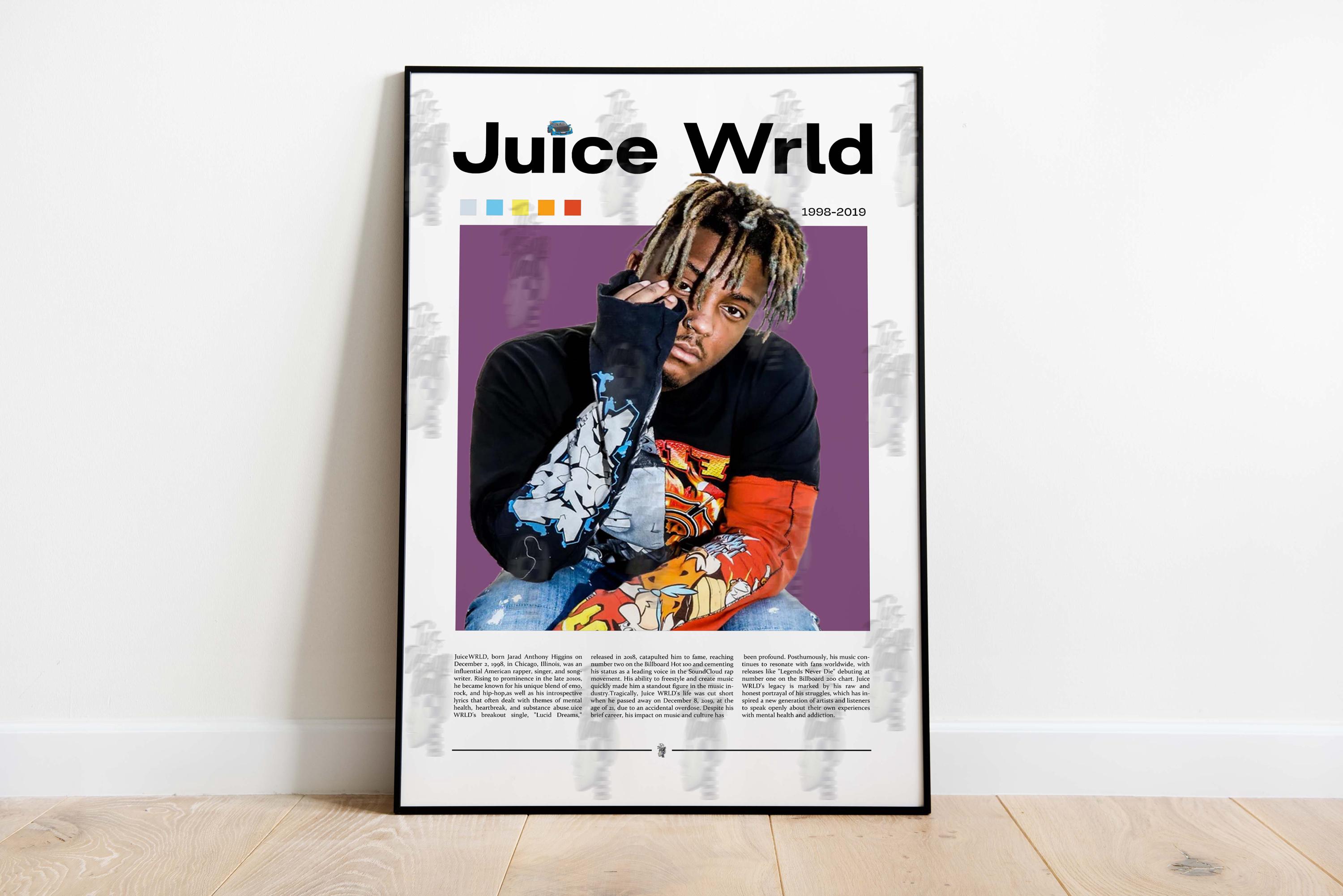 Juicewrld poster - Etsy 日本