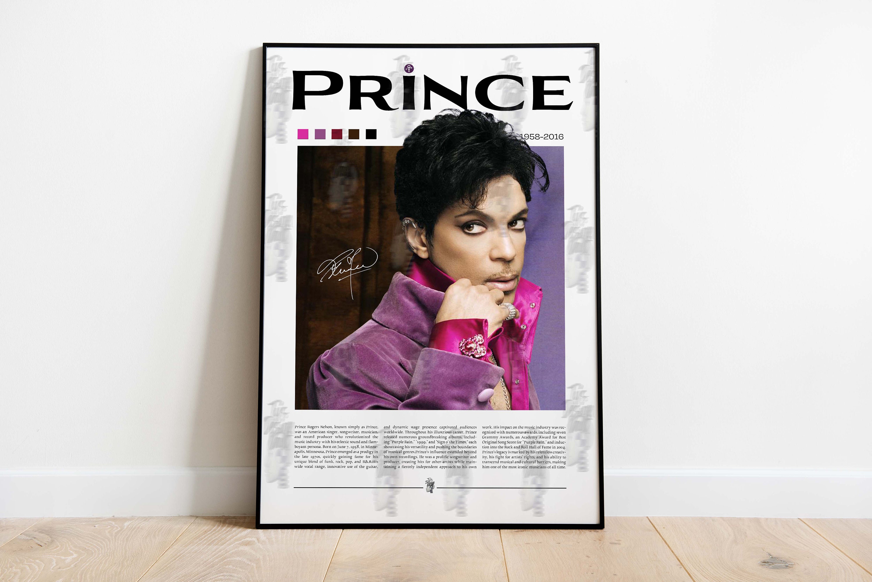Prince Tour Poster - Etsy