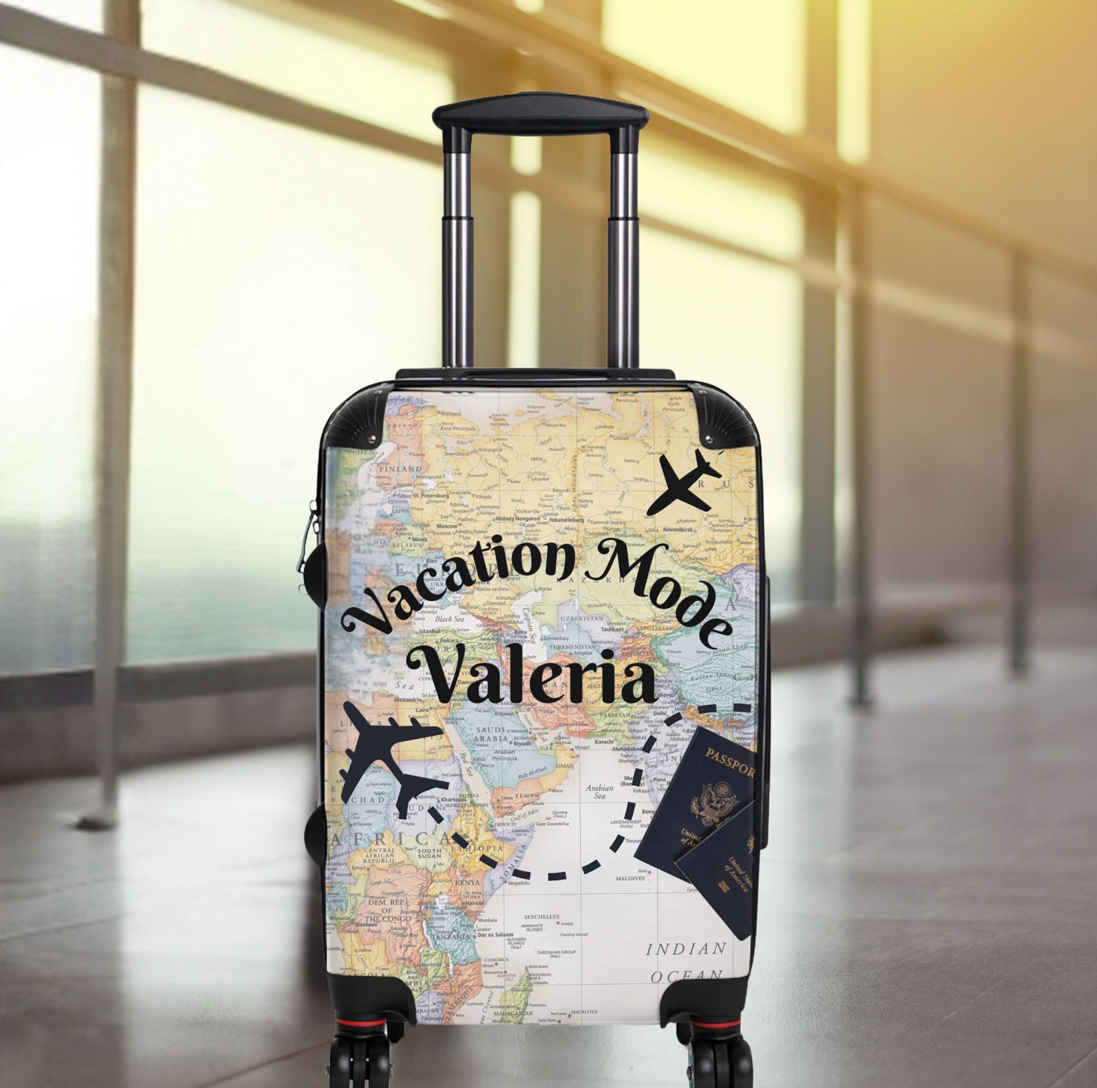Personalized Hardshell Suitcase – Customizable Travel Luggage - Etsy