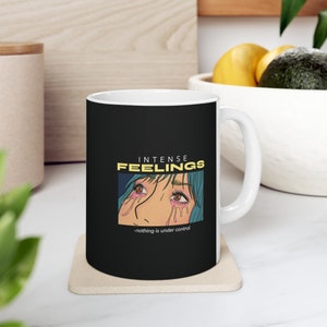 Anime Coffee Mug, Manga Mug, Anime Merchandise, Japanese Anime Mug, Cool Anime Coffee Mug, Unique Manga Cup, Otaku Gift