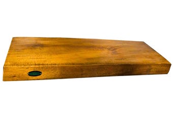 Solid Oak Floating Shelves, Deep Floating Shelves, Heavy Duty Floating Shelves, Long Shelf for Wall Storage, Rustic Wood Floating Shelves