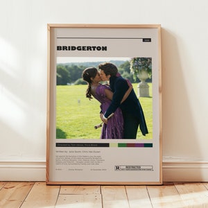 Bridgerton Poster, Luke Thompson Wall Art, Minimalist Wall Decor, Digital Download, High Quality Print, Gift for Series Fans
