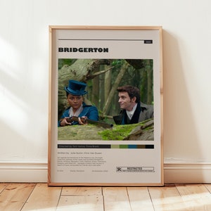 Bridgerton Poster, Benedict Bridgerton Wall Art, Minimalist Wall Decor, Historical Fiction Print, Unique Tv Series Gift
