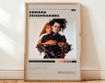 映画『シザーハンズ』のポスター - Etsy 日本