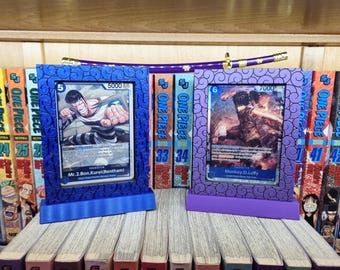 Devil Fruit TCG Card Stand - Top Loader Stand for Trading Cards & Photos - One Piece