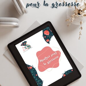 Cartes d'affirmations - mantras pour la grossesse et préparation à l’accouchement