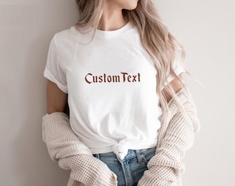 Custom Text Sweatshirts, Personalized Crewneck Gift for Family, Custom Text Sweatshirt, Personalized Crewneck, Matching Group Shirts