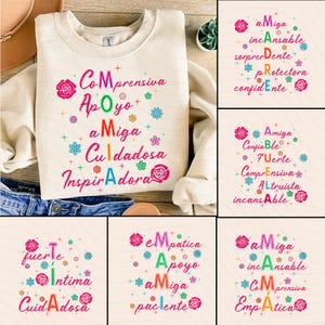 Retro Madre Png Bundle, Spanish Mama Png, Latina Mom Png, Mama Floral Madre Shirt Png, Gift For Spanish Mom Png, Happy Mother&#39;s Day