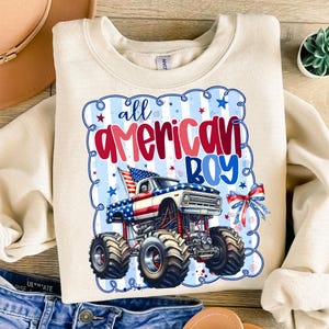 All American Boy PNG Sublimation Design, Boys 4th of July PNG, Kids Patriotic Png, American Flag Png, Happy 4th of July Png, Retro USA Png