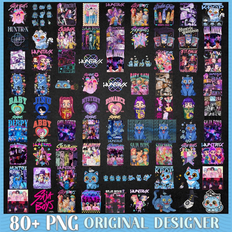 All Kpop Demon Hunters Naked - Etsy New Zealand