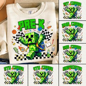 Gamer Bruh Wir zurück Png-Bundle, Zurück zu Schule Png, Floral Bleistift Lehrer PNG, Lehrer Sublimation, Ersttagsschule PNG