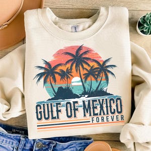 Gulf of Mexico Forever Png, Gulf Of Mexico Png, Retro Beach Lover Png, Gulf Of Mexico Since 1672 Png, Trump Gulf of Mexico Since 1672 Png