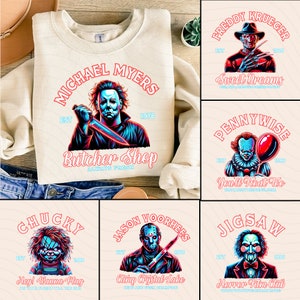 Bundle néon Halloween amis d&#39;horreur, png néon tueurs de films, film d&#39;horreur Halloween png, film d&#39;horreur png, tueur d&#39;Halloween png