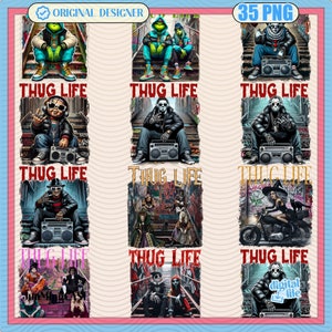 35+ Thug Life Horror Movie Bundle Png, Horror Movie Killers Png, Friends Horror Characters Png, Friend Horror Png, Halloween Png