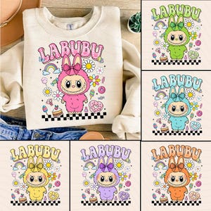 Trending Pink Cartoon Character Bundle Design, Perfect Gift for Kids, Easter Coquette Bow Doll For Kids Girls Png, Funny Cartoon Png