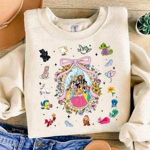 Coquette Bows Family Trip Png, Pink Coquette Bow Png, Princess Cartoon Png, Family Vacation Png, Magical Castle Png, Magical Mirror Bow Png
