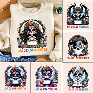 Paquete Dia De Los Muertos Png, Mexico Ghost Png, Concha Ghost Png, Custom Kid Name Png, Mexico Conchas Png, Halloween Hispano