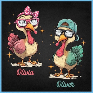 Custom Coolest Turkey Png, Boy Girl Turkey Shirt Png, Baby Turkey Png, Thanksgiving Toddler Png, Thanksgiving Turkey Png, Autumn Gobble Png