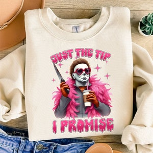 Nur Die Spitze, Ich Verspreche Png, Pink Horror Halloween Png, Lustiger Horror Charakter Png, Horrorfilm Png, Lustiger Halloween Png, Gruseliger Film Png
