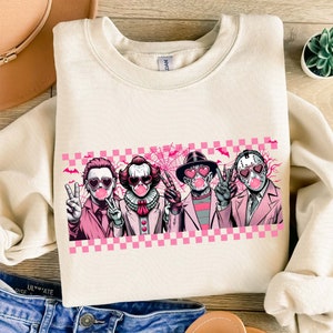 Pink Horror Movie Png, Friends Horror Characters Png, Scary Png, Horror Movie Killers Png, Halloween Png, Friend Horror Png
