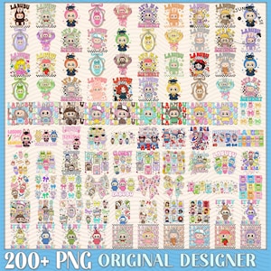 200+ Labubu Designs Png Bundle, Movie Cartoon Png Bundle, Labubu Character Bundle, Labubu Character Design, Labubu Bundle Png, Png file