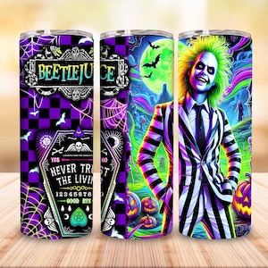 Killer Horror Character Halloween Tumbler Wrap Png, Halloween Movie Horror 20oz Tumbler, Halloween Horror Skinny Tumbler 20oz Design