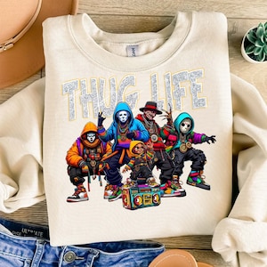Horror Characters Png, Thug Life Halloween Png, Thug Life Png, Horr Face Png, Horror Killer Png, Halloween Png, Spooky Season Png