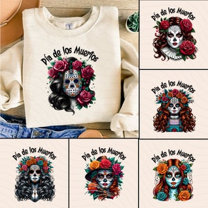 Bundle Dia De Los Muertos Png, México Fantasma Png, Concha Fantasma Png, Dia De Muertos Png, México Conchas Png, Halloween Hispânico