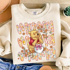 Mama Bear Png, Family Vacation Png, Retro Mama Bear Png, Cartoon Honey Bear Mom Png, Gift For Mom, Mother&#39;s Day 2025 Png