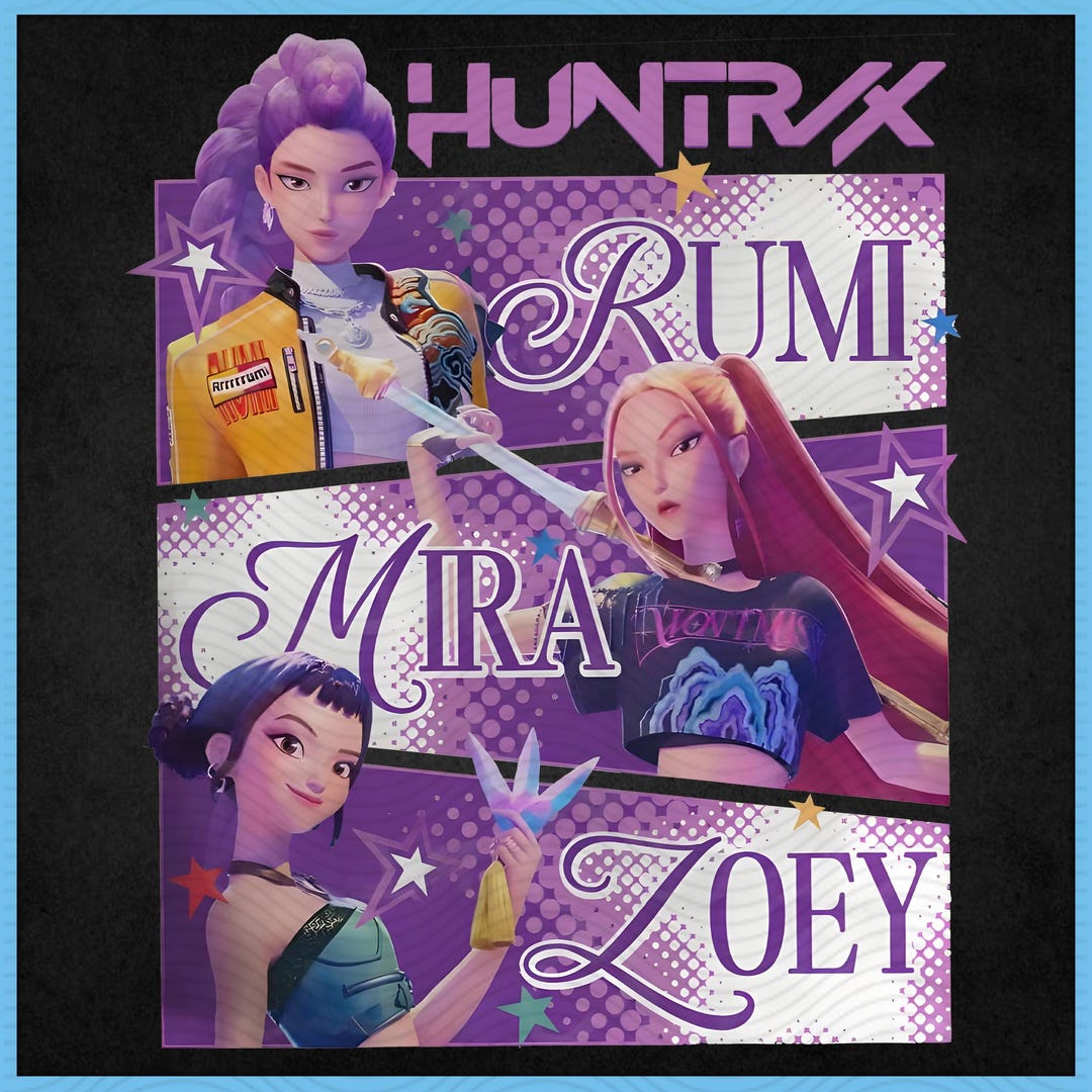 Buy Kpop Demon Hunters Png, Huntrix Girl Png, Kpop Idol Group Png, Mira ...