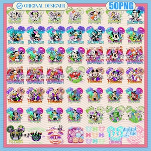 50+ Hot Cartoon Halloween Png Bundle, Not So Scary Halloween Png, Family Halloween Shirts Design, Halloween Trip Png, Magical Kingdom Png