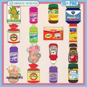 Lot de 15 décorations pour maman, emballage multiple, png, Madre rétro, maman png, joyeuse fête des mères, gif pour maman, facile à utiliser