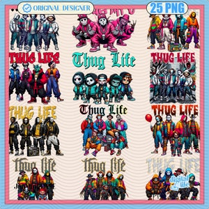 25+ Thug Life Horror Movie Bundle Png, Horror Movie Killers Png, Friends Horror Characters Png, Friend Horror Png, Halloween Png