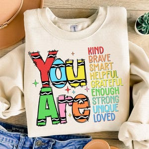 You Are Kind Png, Back to school, Teacher Png,Teacher Appreciation PNG, Retro Teacher Png, School Doodles Png