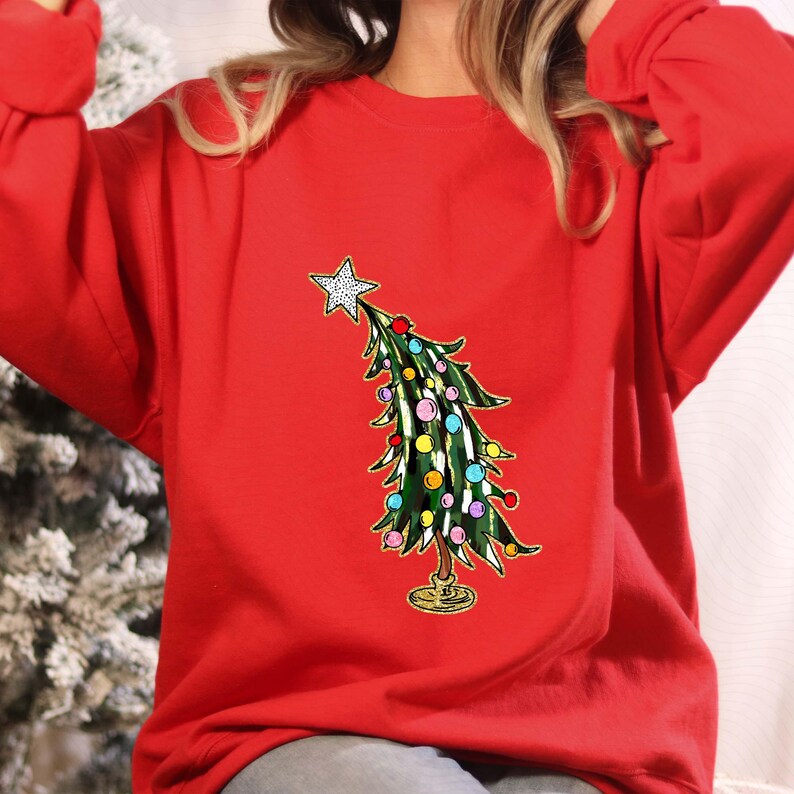 Glitter Christmas Trees Png, Green Mean Guy and Friends Christmas Png
