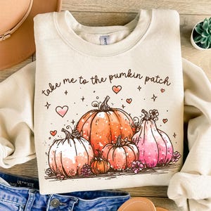Take Me To The Pumpkin Patch Png, Cozy Season Png, Girly Fall Coquette Png, Floral Fall Shirt Design, Autumn Pumpkin Png, Pumpkin Spice Png