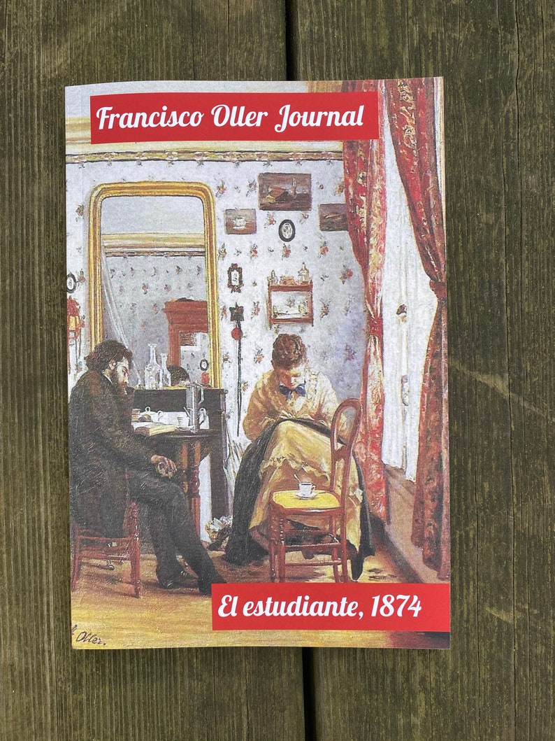 Puerto Rican artist Journals featuring Francisco Oller, Gift for Puerto Ricans, Gift for Boricuas, Puerto Rican Art journal, artist quotes image 4