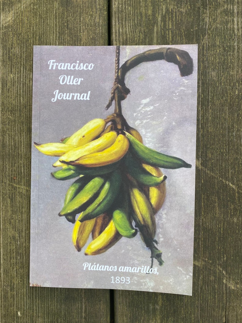 Puerto Rican artist Journals featuring Francisco Oller, Gift for Puerto Ricans, Gift for Boricuas, Puerto Rican Art journal, artist quotes image 3