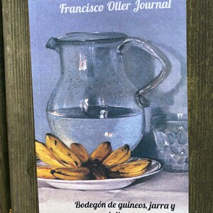 Puerto Rican artist Journals featuring Francisco Oller, Gift for Puerto Ricans, Gift for Boricuas, Puerto Rican Art journal, artist quotes image 5