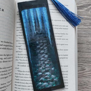 Zakładka - "Kamienna ścieżka" Fantazja ręcznie malowana