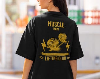 Beefy-T®  Short-Sleeve T-Muscle Mami T-Shirt for Women | Strong & Stylish Gym Tee