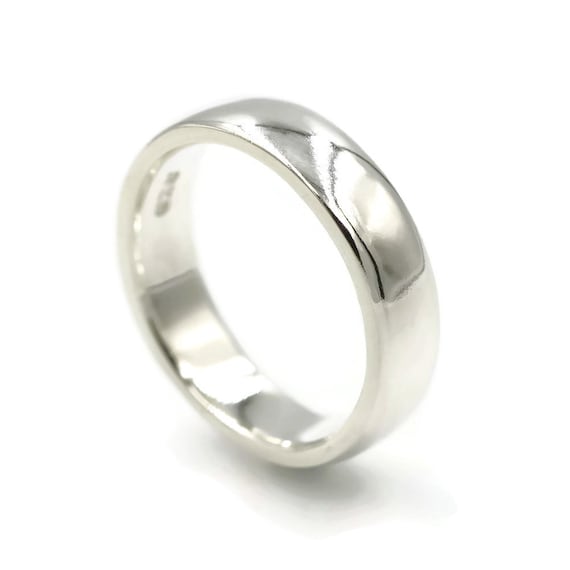 Sterling Silver Plain Band Ring Sterling Silver Plain Band Ring