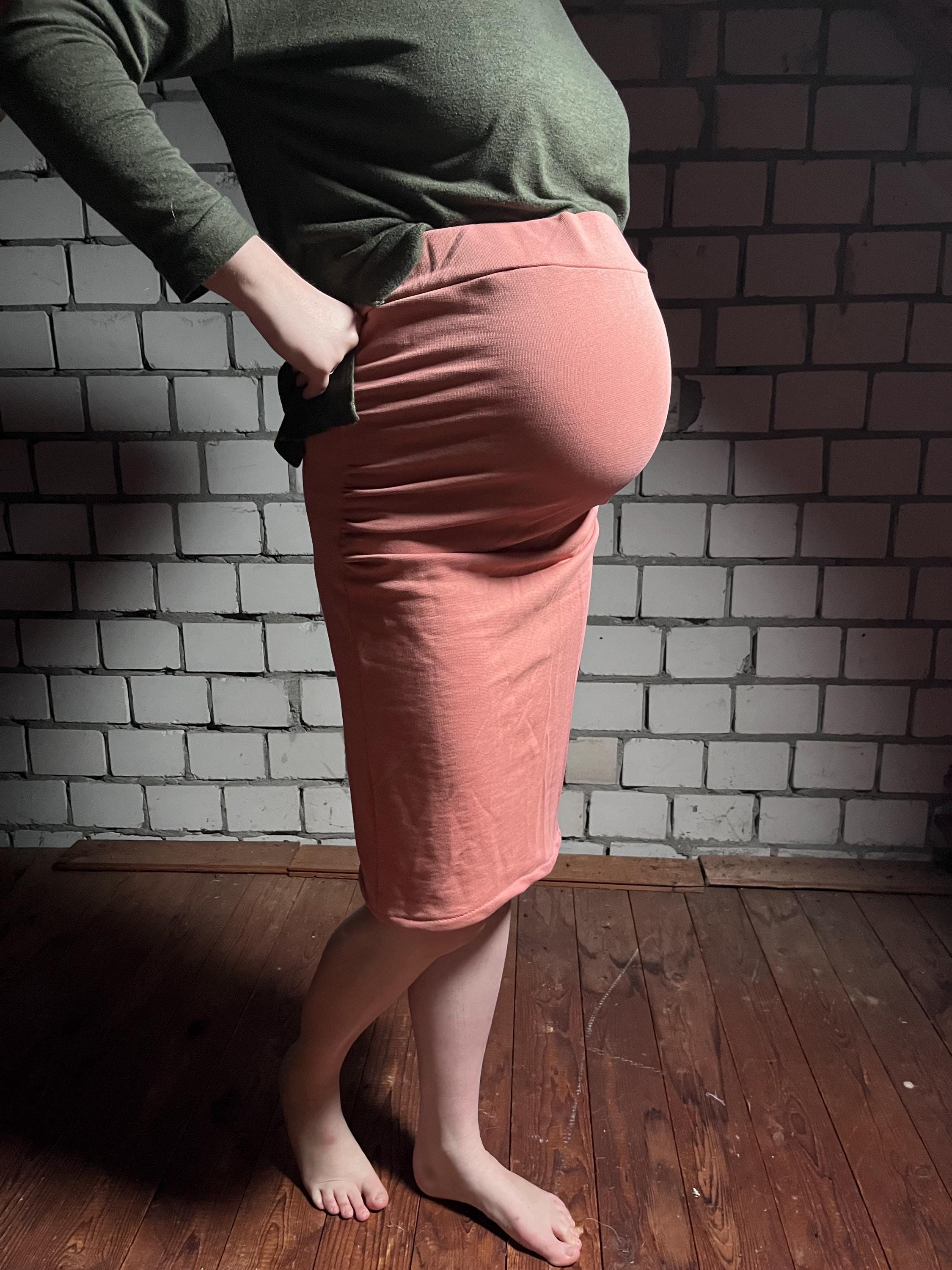 Jupe Courte Talbots Femme Taille M - Coton Ombré, Taille élastique, Décontractée