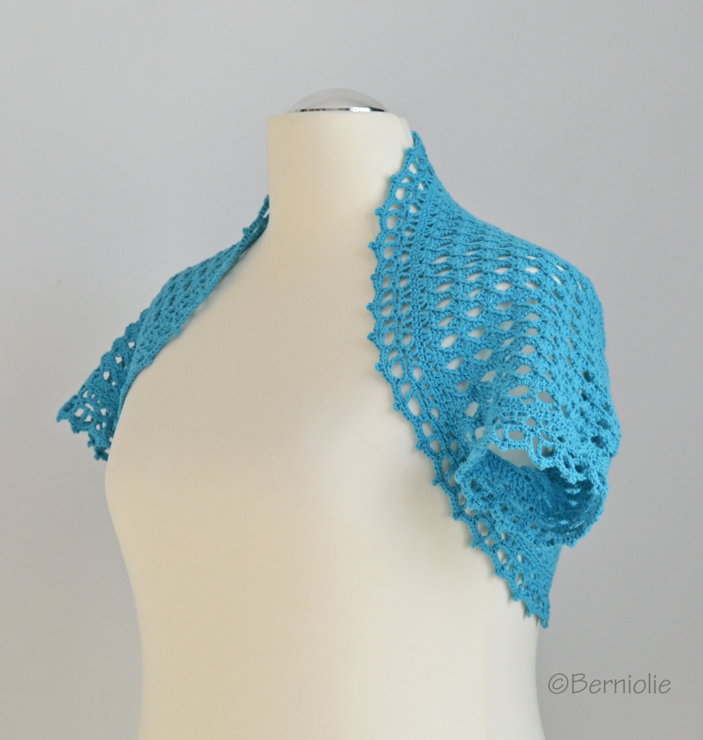 ★ PISCESS★ Solid Crochet Bolero Gray 5006091495 Free Janice Bolero Crochet Pattern by Divine Debris Divine